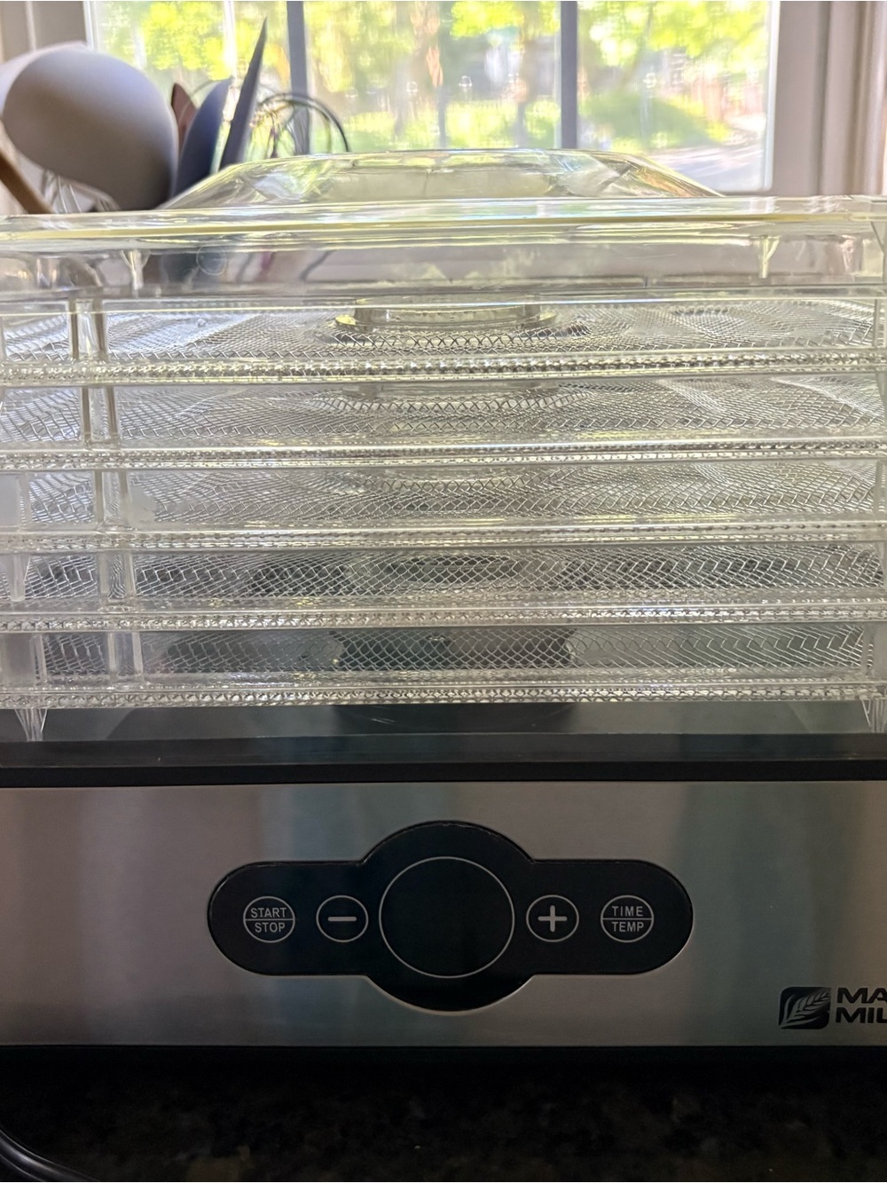 Clear Stackable Food Dehydrator Trays - Transparent Clear